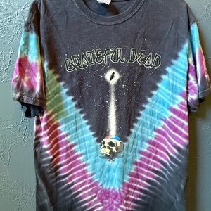 Gildan Grateful Dead Tie-Dye T-Shirt - Black, Blue, Purple